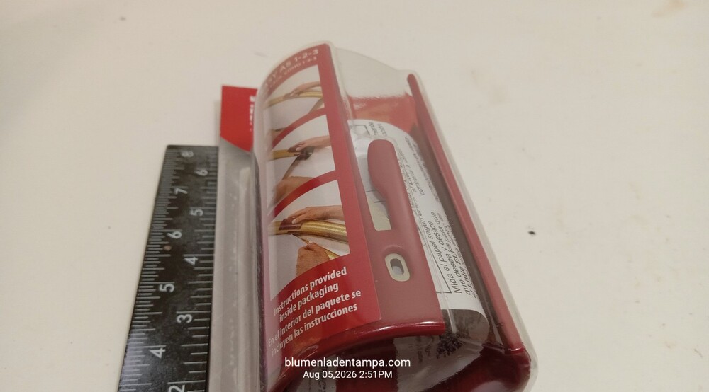 Little Elf Gift Wrap Cutter Handheld Wrapping Paper Tool Red New